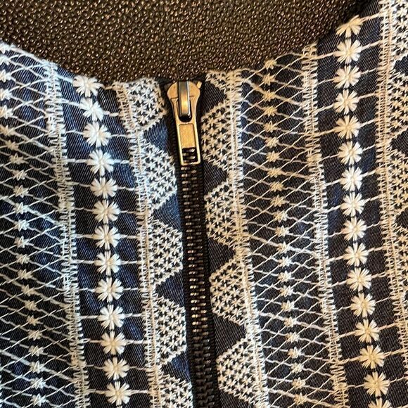 Romeo and Juliet couture sleeveless romper cut out 100% cotton size Small - Picture 3 of 11